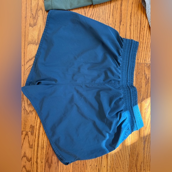 Abercrombie & Fitch Women's Athletic Shorts - Tan, Green, Blue - Picture 8 of 8
